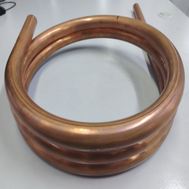 Custom Helical Copper Coil